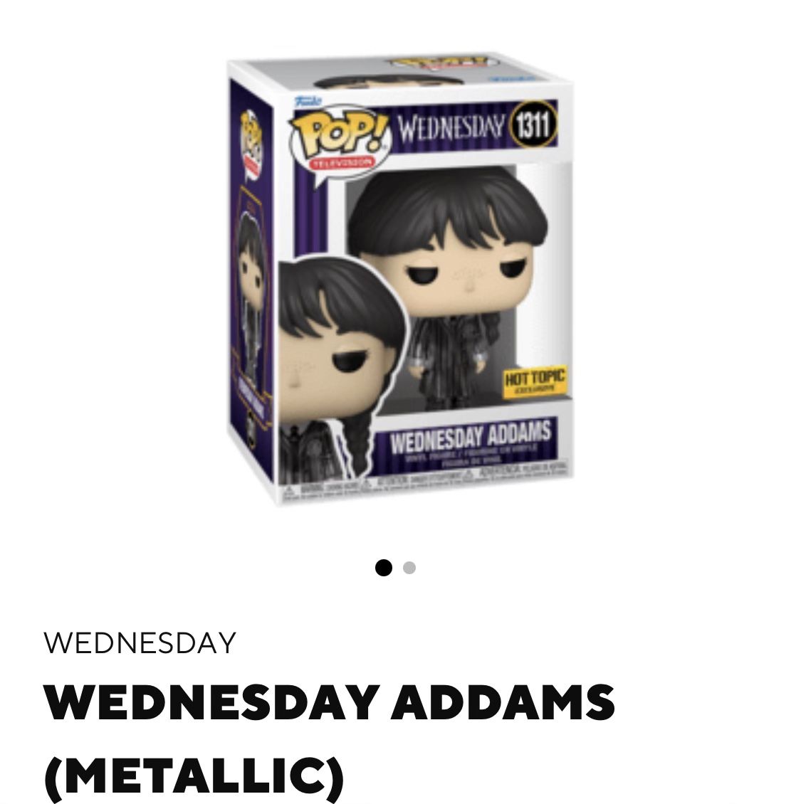 Wednesday Adam Exclusive Funko Pop