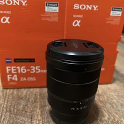 Sony Alpha Lens FE F4 16-35mm ZA OSS
