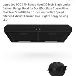 Under Cabinet Range Hood