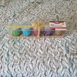 Set Of 5 Votive Candle Holders