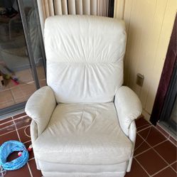 Two Swivel Recliner Chairs