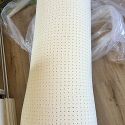 Brand New Organic Natural Latex Mattress Topper Queen Size