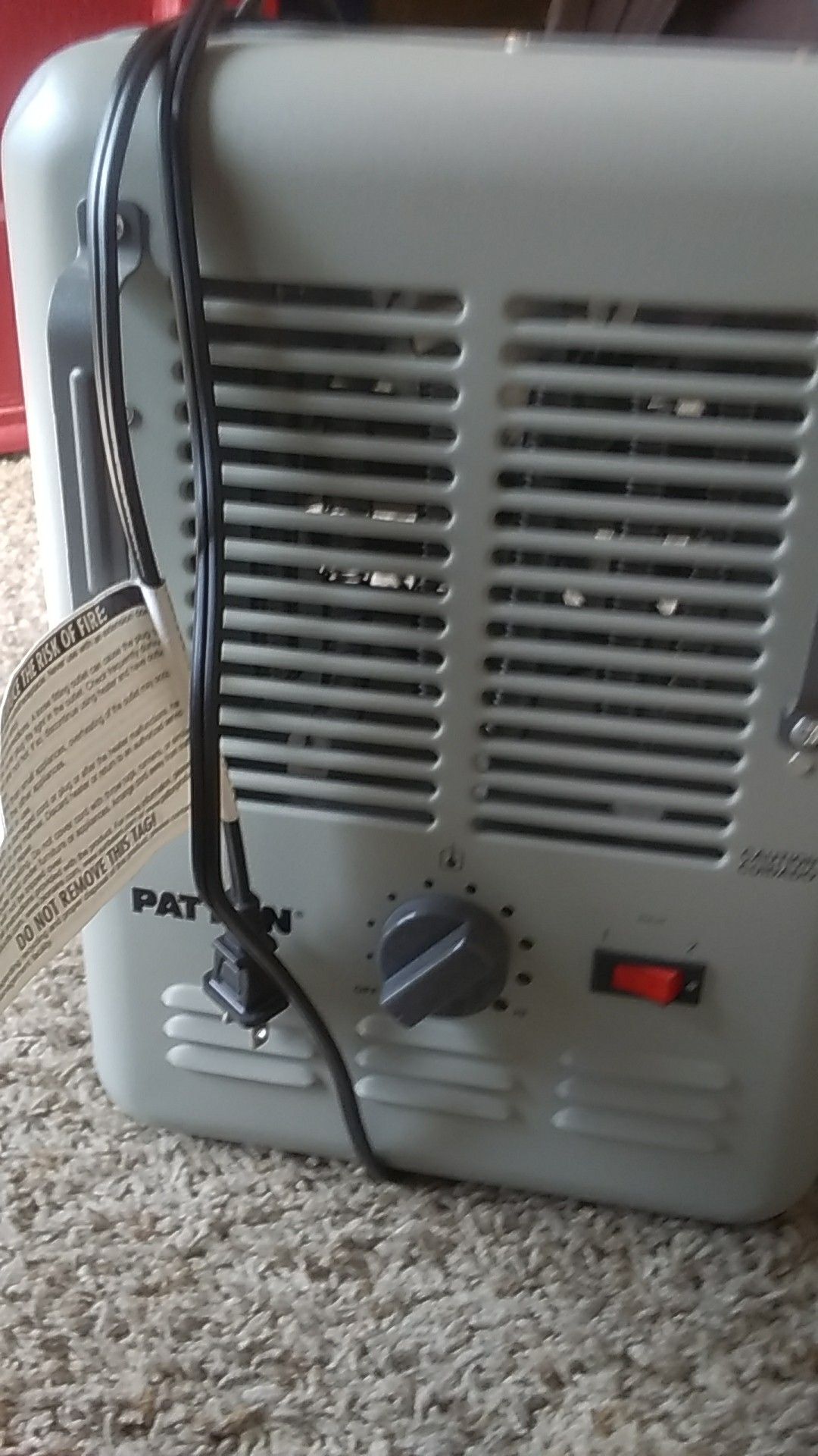 Patton space heater for Sale in El Paso, TX OfferUp