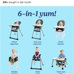 Graco Table2Table LX 6-in-1 High Chair - Arrows