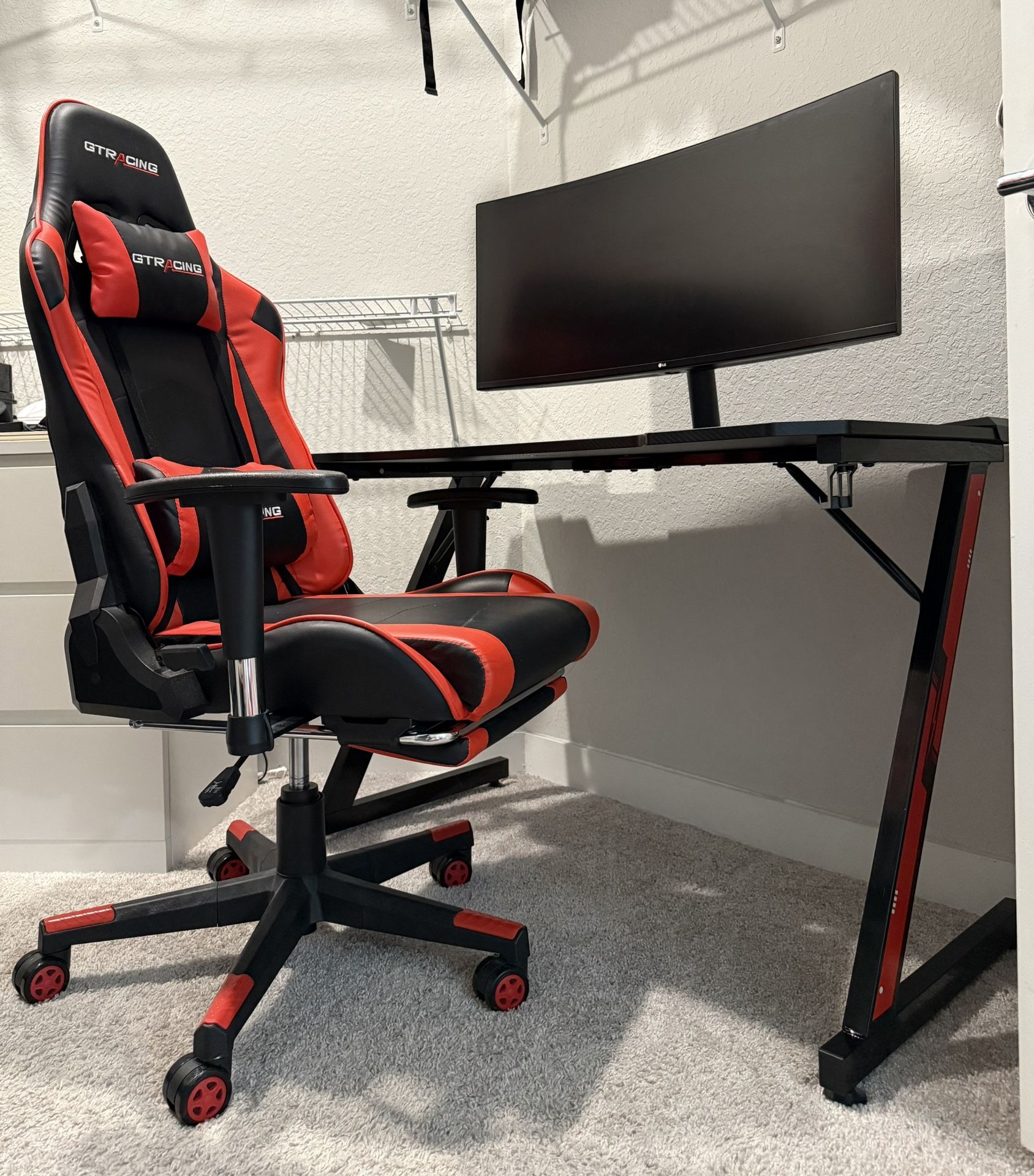 Mesa y Silla Gamer