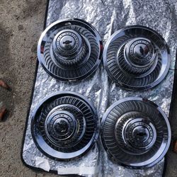 Chevy Rally Hubcaps 
