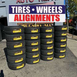 225-40-18 Tires 375$ Installed Get Free Alignment