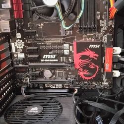 GAMING COMUTER FOR PARTS  INCLUEDED 2 MEMORY CARDS 16GB EACH 