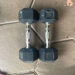 Dumbbell Set Of 2 - 10 Pounds