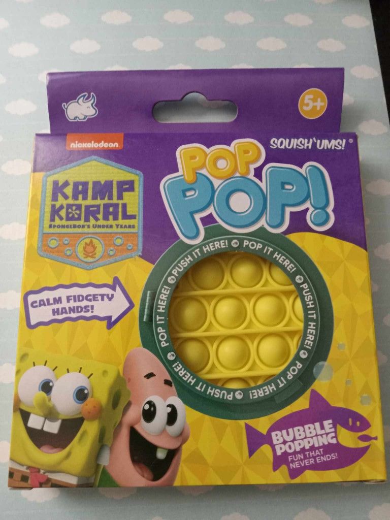 Kamp Koral Pop Pop! SpongeBob SquarePants NIB
