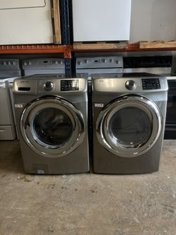 SAMSUNG FRONT-LOADER WASHER & DRYER SET