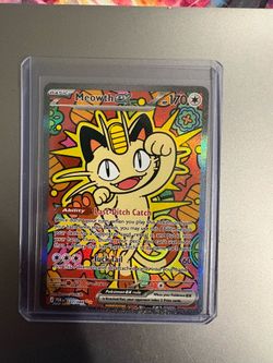 Meowth SIR perfect order Pokemon card