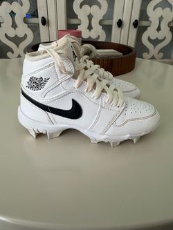Jordan 1 high kids cleats size 1