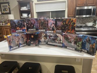 G.IJOE Lot Of Figures Located In East Mesa Signalbutte And Elliot