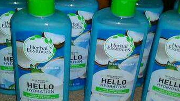 (8) bottles of Herbal Essences Shampoo plus Bodywash! Hello Hydration