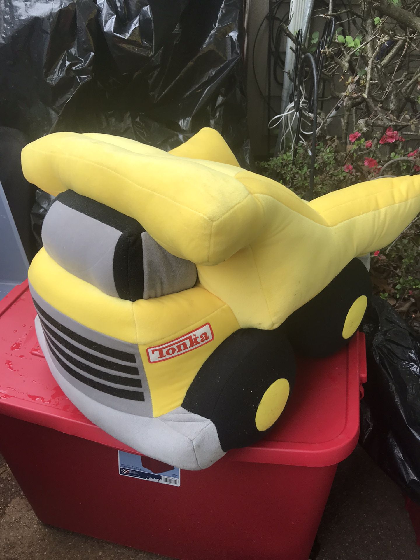 Very Nice Kids Toddlers Tonka Truck Chair Cushion Only $20 Firm