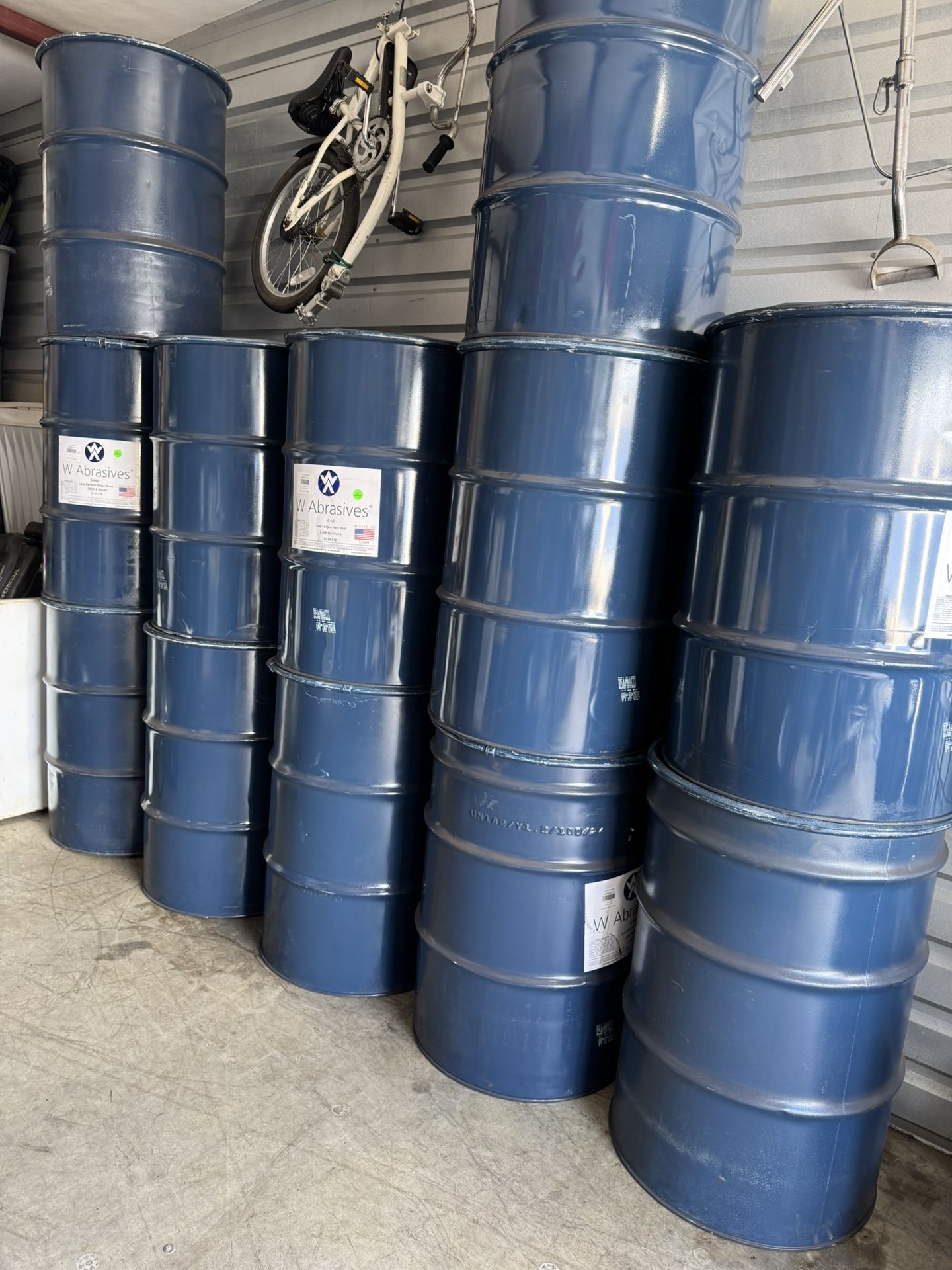 Very Nice 55 Gallon Steel Drum.