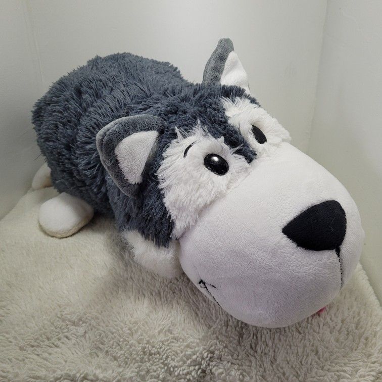 Polar Bear & Wolf Two In One Plush. ORIGINAL FLIPAZOO