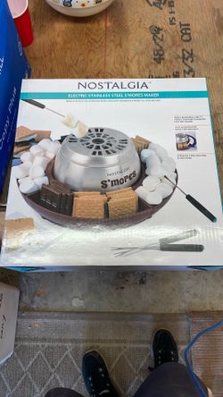 Nostalgia Tabletop Indoor Electric S'mores Maker - Smores Kit