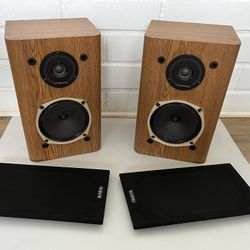 Infinity RS 2000 Bookshelf Speakers With Original Box 