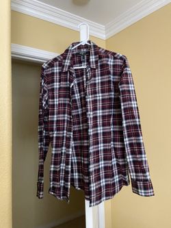 vintage red flannel