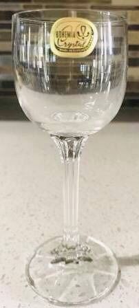 New Bohemian Crystal with stem