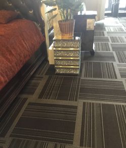 Beautiful mirror end table