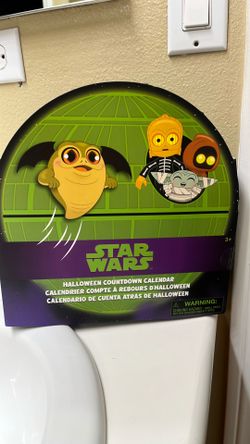 Halloween 🎃 Star Wars countdown calendar new never opened