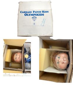 Cabbage Patch Kids 1996 OLYMPIKIDS 14" Porcelain Danbury Mint Olympics Dolls 