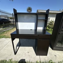 Black IKEA Desk 