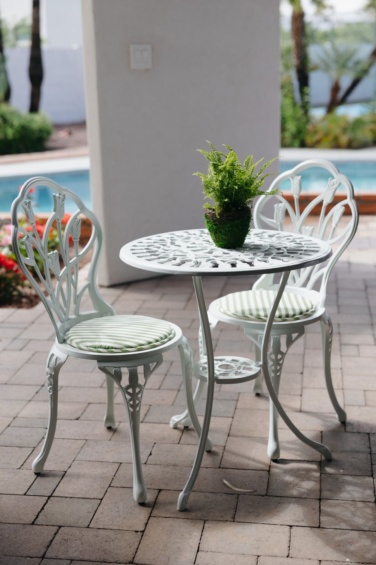 Patio Bistro Set 3 Piece 