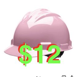 3-Rib S61 Cap Style Safety Hard Hat with 4-Point Ratchet Suspension and Cotton Brow Pad