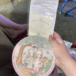 Precious Moments Plate
