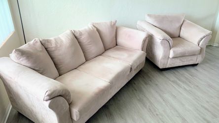Sofa and matching seat