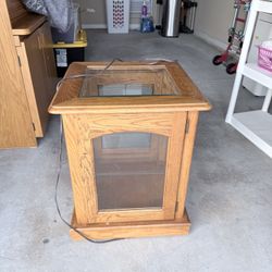 End Table/Curio Display