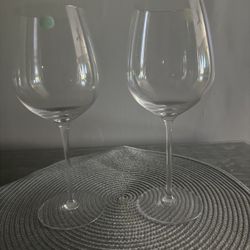 Tiffany’s Wine Glasses- Set Of 2