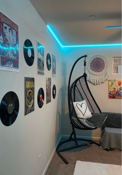 Hanging egg chair