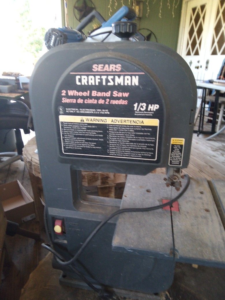 Craftsman 2 Wheel. Band Saw