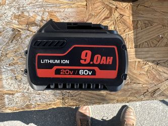 Dewalt battery 20-60v 9Ah