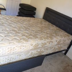 Twin Mattress W/ Frame 
