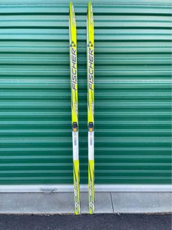 ♻️ Fischer RCS Sprint Crown XC Skis w/ Salomon Profil Bindings — 170cm