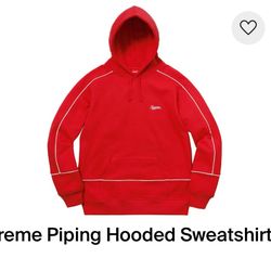 Supreme Piping Hoodie