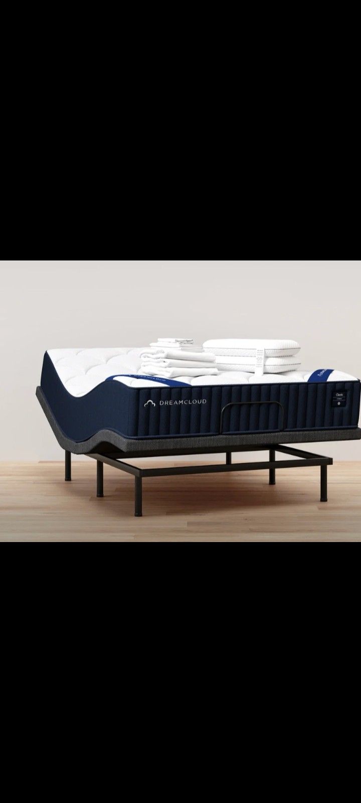 Queen Size Tempur Pedic Mattress With Electrical Adjustable Bed Frame