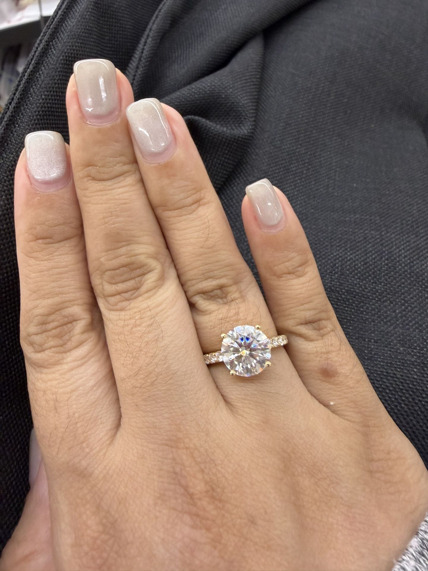 3 carats Diamond ring in 18k gold