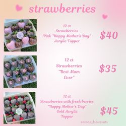 Chocolate Cover Strawberries 🍓💗