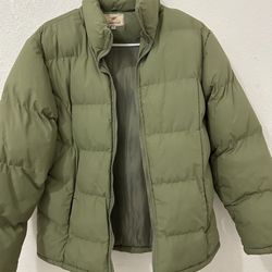 Olive Puffer jacket