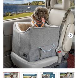 **”PetsFit” Gray Small Dog Car Seat NEW