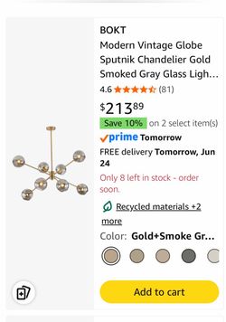 Vintage Sputnik chandelier lights