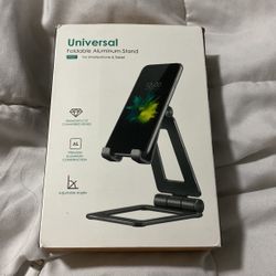 Universal Foldable Aluminum Stand FS27 For Smartpohone & Tablet