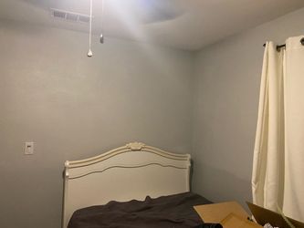Ashley furniture white full size Bedroom set